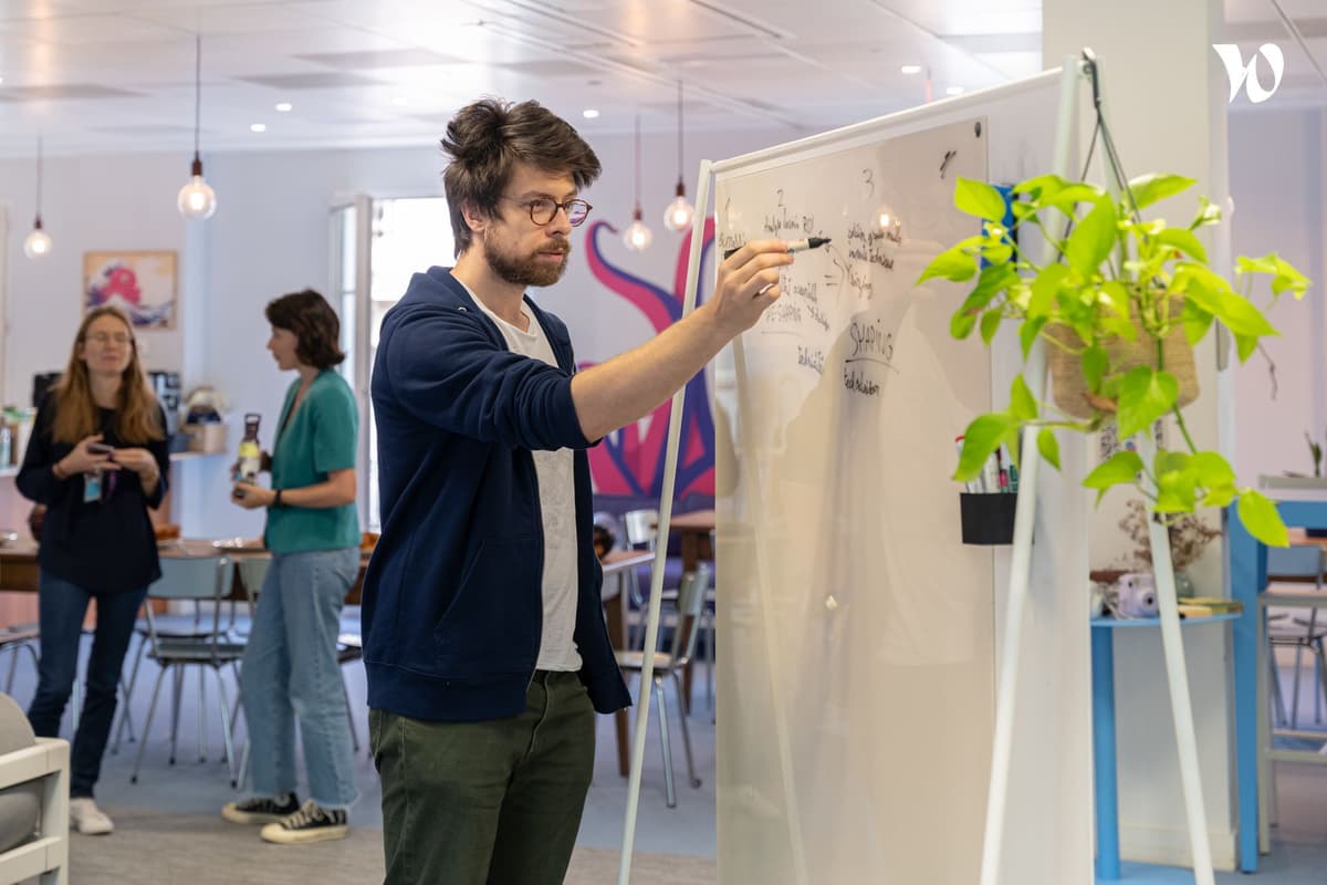 Les équipes d'Octopus au travail