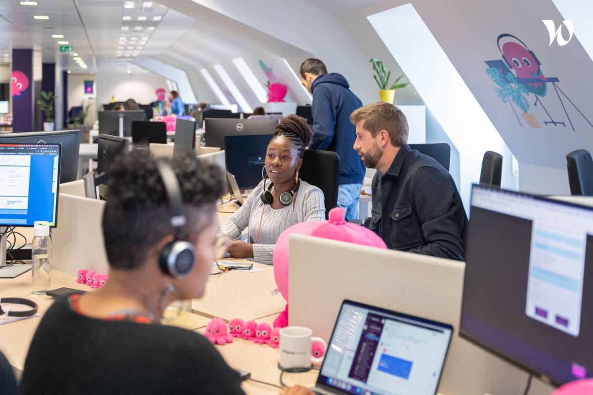 Les équipes d'Octopus au travail