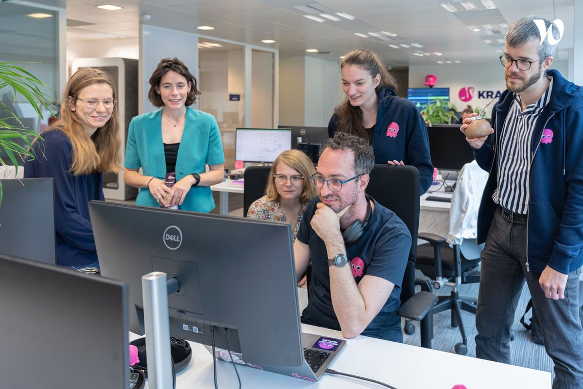 Les équipes d'Octopus au travail