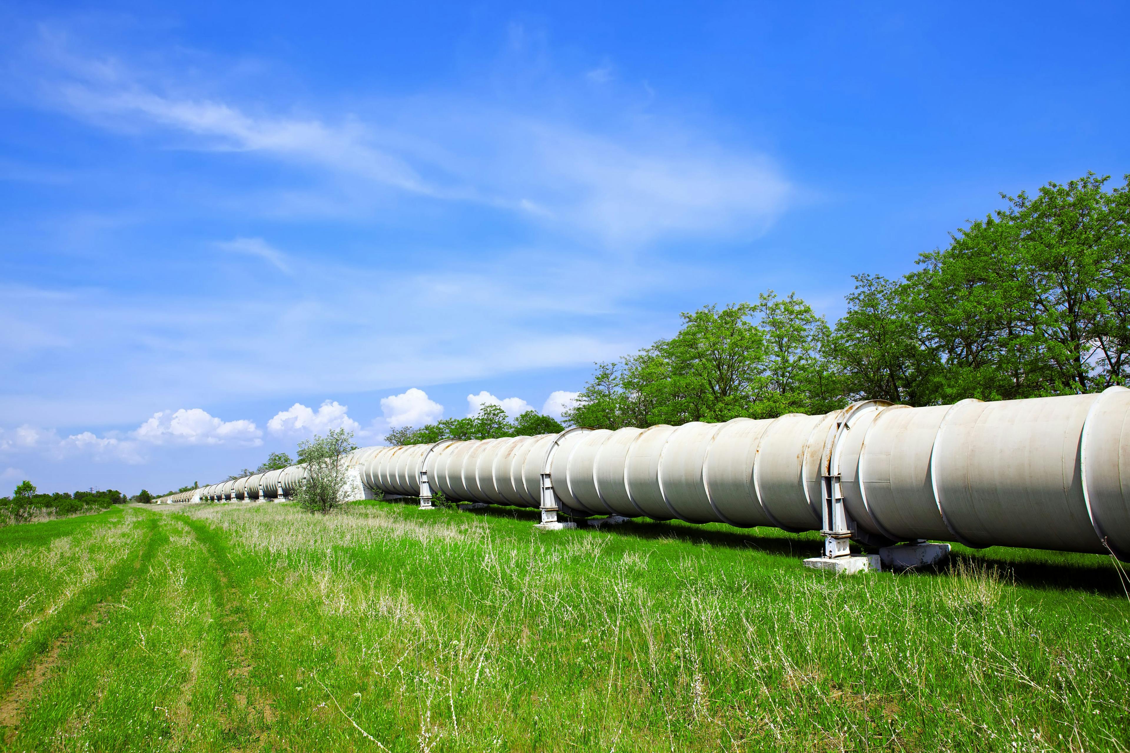 Un pipeline de gaz naturel : pas si bucolique…