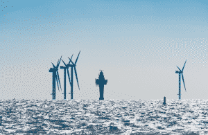 Centrale éolienne en mer