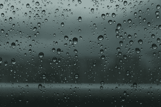 Condensation sur une vitre